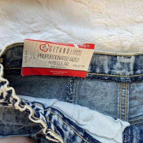 Vintage NWT Rare P.S. Gitano 80s 100% Cotton Mom Jean - Women’s 14 - Picture 10 of 11